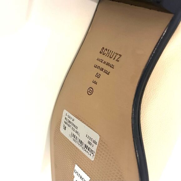 Schutz Guily Up Stretch Napa Leather Over the Knee Boots in Eggshell 5, NWOB - Picture 10 of 11